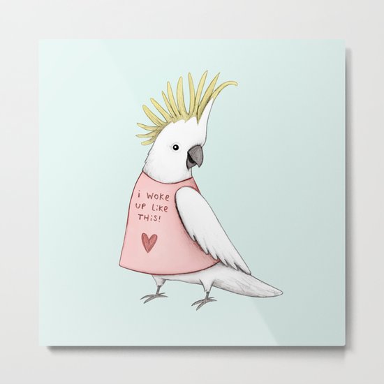 Pretty Cockatoo Metal Print