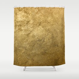 Golden texture background. Vintage gold. Shower Curtain