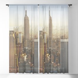 New York City Sunshine Sheer Curtain