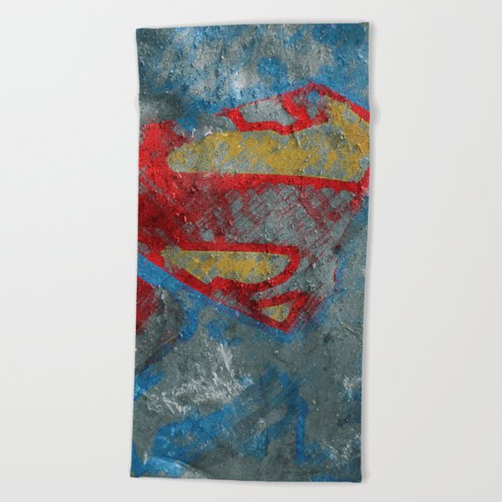 Superman Beach Towel
