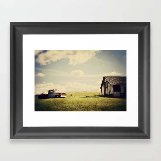 Farmhand Framed Art Print