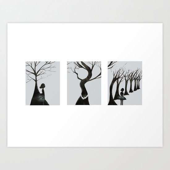 Trouble will find me Art Print