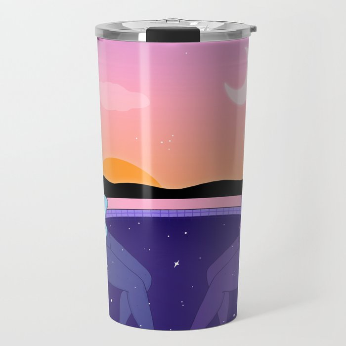 Sun and Moon Travel Mug