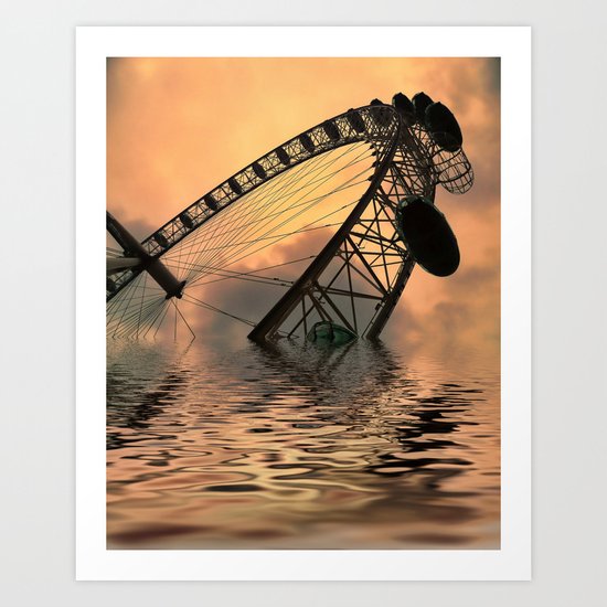 Disaster Art Print