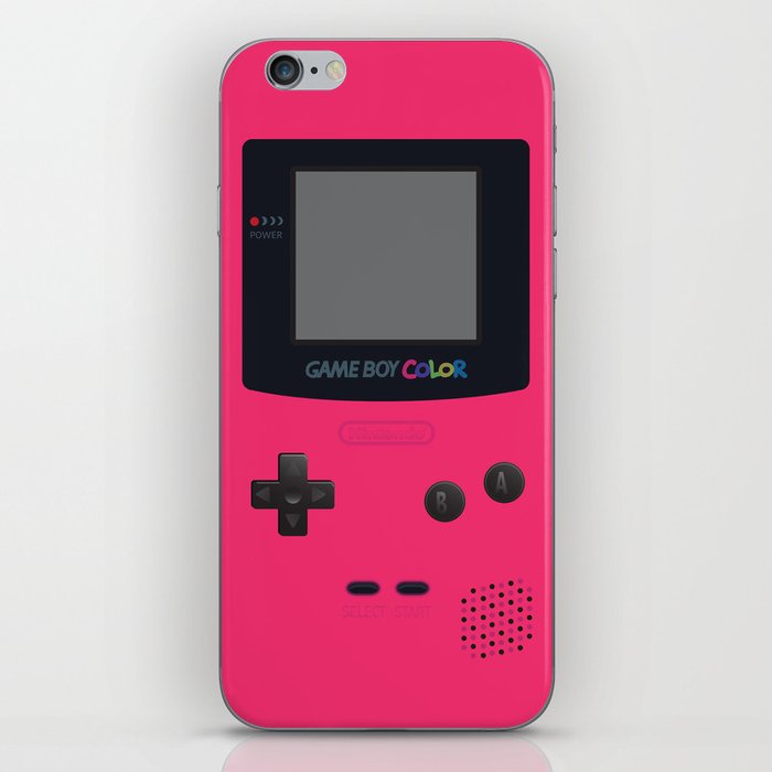 Gameboy Color Pink Version Iphone Skin By Cedricstouati Society6