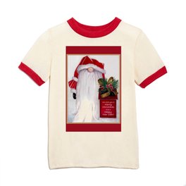 Letters to Santa - Red Trim Kids T Shirt