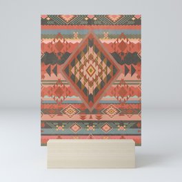 Boho Graphic Moroccan Oriental Modern Pattern Art Design - 2 Mini Art Print