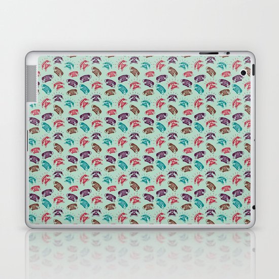 Retro Phones Laptop & iPad Skin