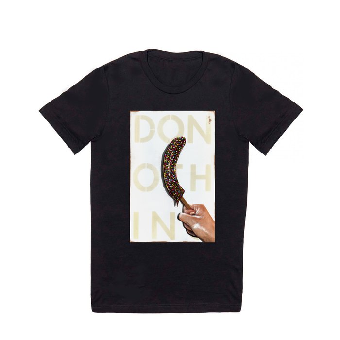 DO NOTHING Frozen Banana with sprinkles   T Shirt