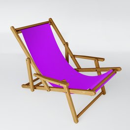 ELECTRIC PURPLE SOLID COLOR Sling Chair