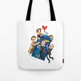 Doctor Who Hug Tote Bag