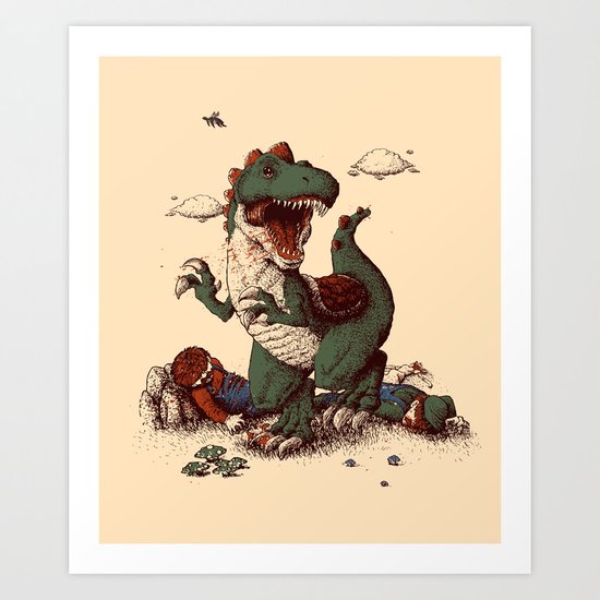the true story Art Print