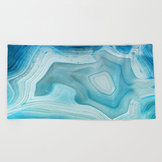 THE BEAUTY OF MINERALS 3 Beach Towel