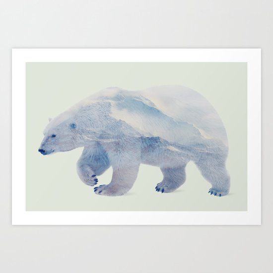 Polar Bear Art Print