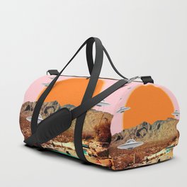 They've arrived! (UFO) Duffle Bag