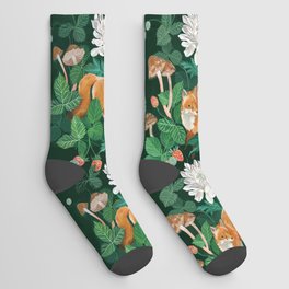 Strawberry Fox Socks
