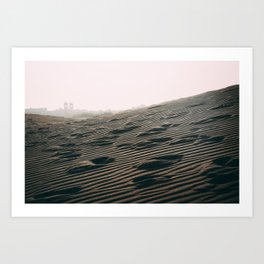 dune city Maspalomas Canarie Art Print