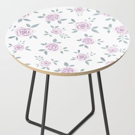 Turquoise pattern Side Table