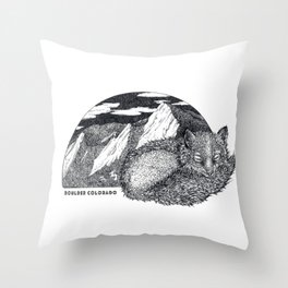 See You in the Morning, Boulder Throw Pillow