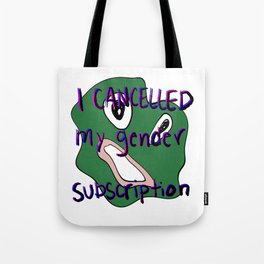 gender not found Tote Bag