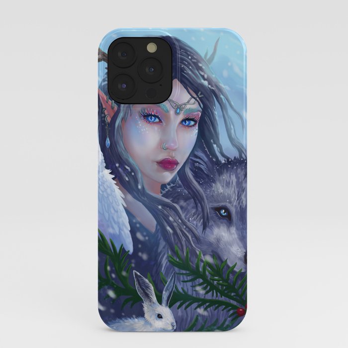 Winter Goddess iPhone Case