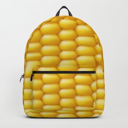Corn Cob Background Backpack | Yellow, Agriculture, Graphicdesign, Funny, Ranch, Background, Vegetable, Corn, Texture, Vegetarian 