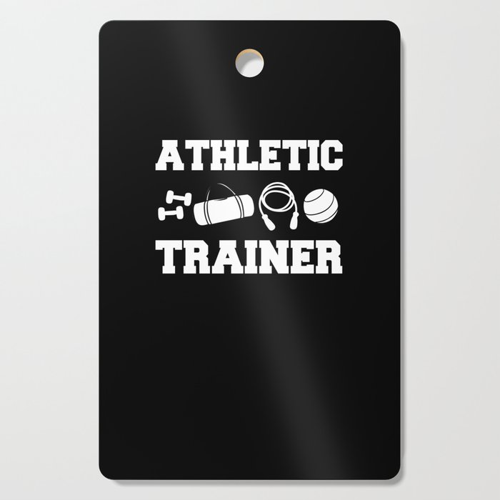 Athletic Trainer Coach Training Program Sport Cutting Board