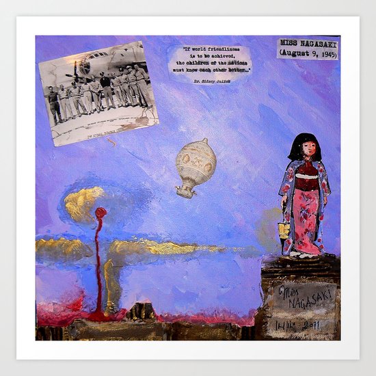MISS NAGASAKI Art Print