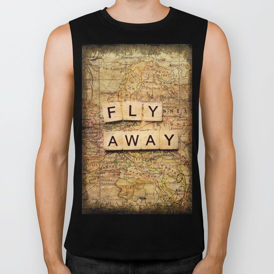 fly away-2 Biker Tank