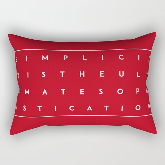 The Ultimate Sophistication Rectangular Pillow
