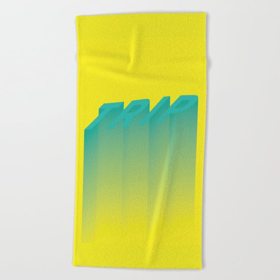 Trip Out Beach Towel