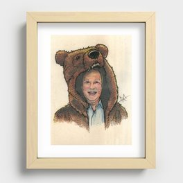 Bear Suit Marc Recessed Framed Print