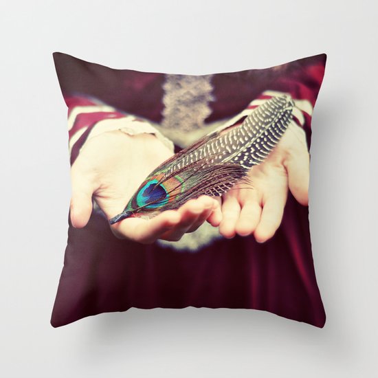 feather Throw Pillow