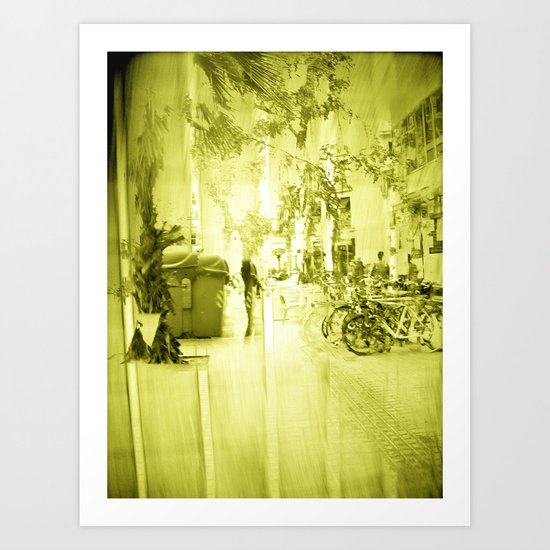 Saturday 20 October 2012: a cue mewl eight Art Print
