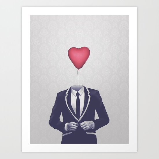 Mr. Valentine Art Print