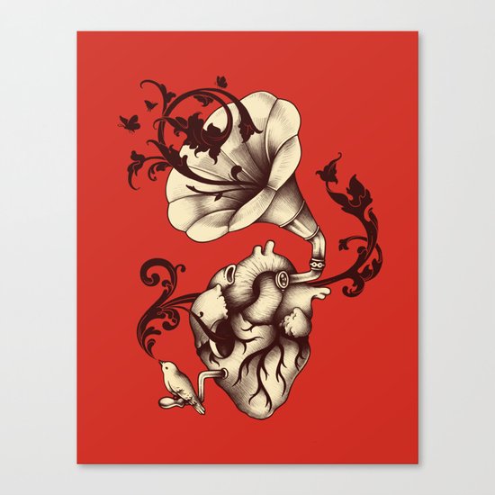 Listen to Your Heart Canvas Print