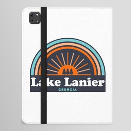 Lake Lanier Georgia Rainbow iPad Folio Case