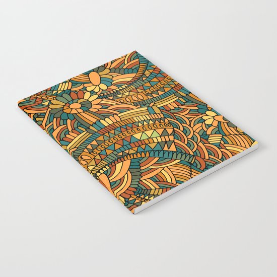 Vintage ornament Notebook