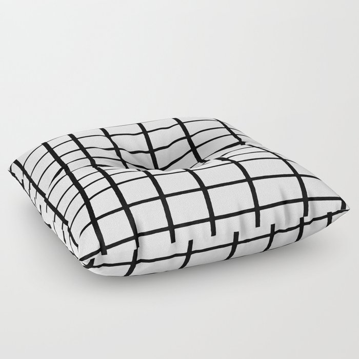 Hand Grid Large Floor Pillow By Projectm Society6