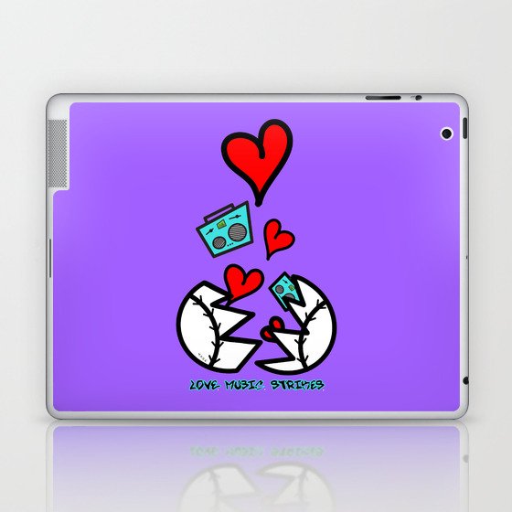 LOVEMUSICSTRIKES Laptop & iPad Skin
