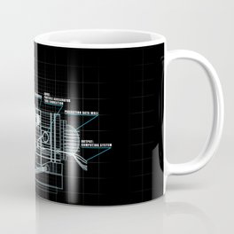 The Z-Machinery - Technical Blueprint Coffee Mug
