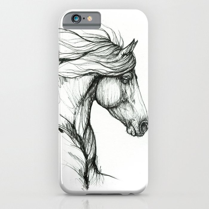 Horse head iPhone Case