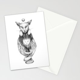 Muse - Graphite Drawing Stationery Cards