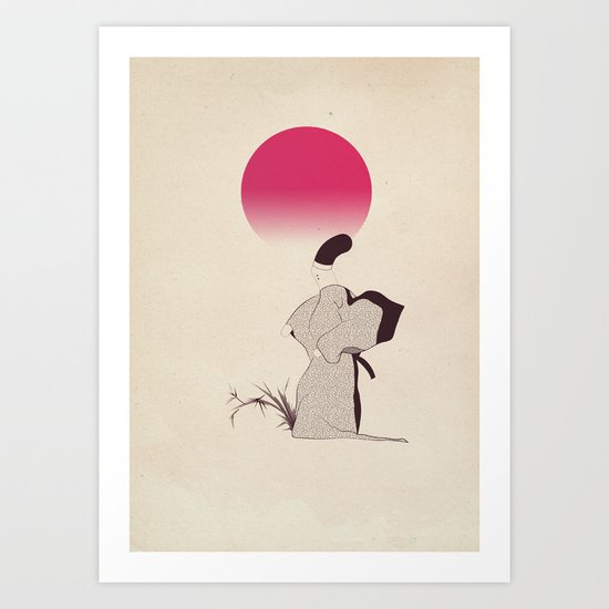 k a b u k i a c t o r Art Print