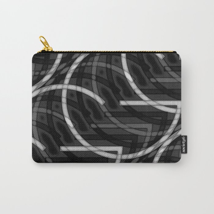 Pattern G (B&W) Carry-All Pouch