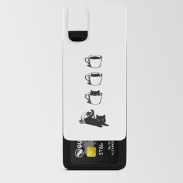 Morning Coffee, Cat in A Cup Android Card Case