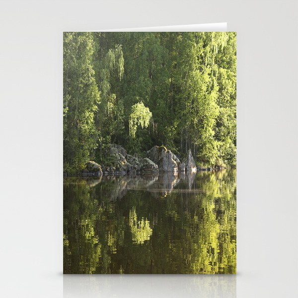 Forest Reflection #decor #society6 #buyart Stationery Cards