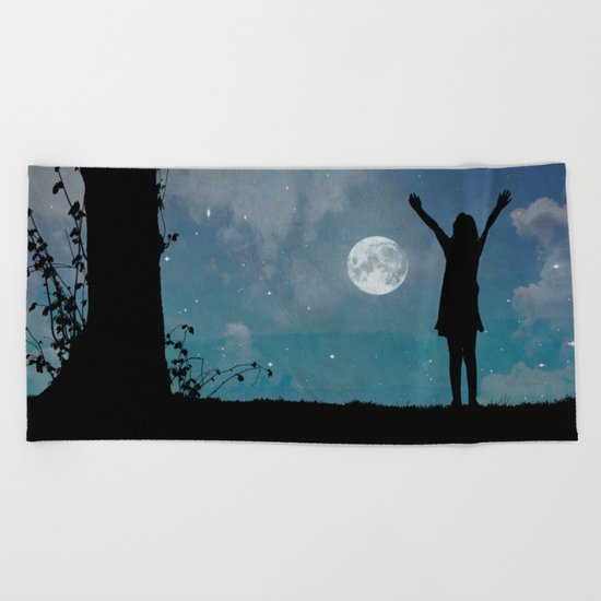 Top of the World Beach Towel