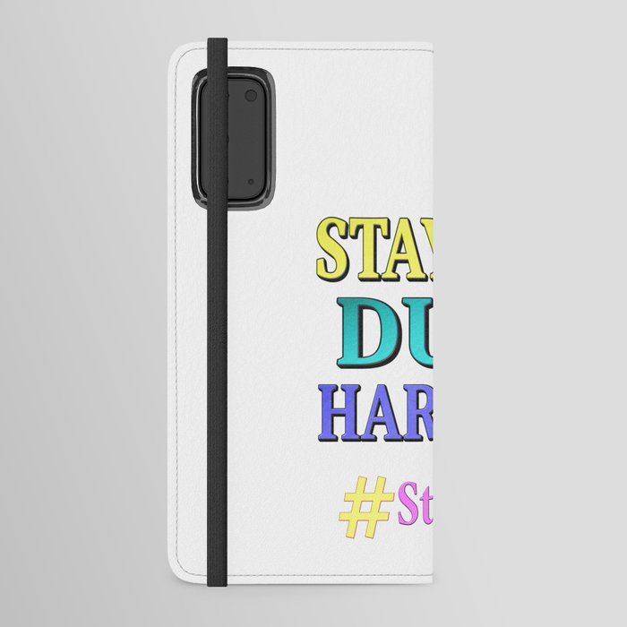 "STAY OPTIMISTIC" Cute Design. Buy Now Android Wallet Case
