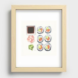 Sushi II Recessed Framed Print